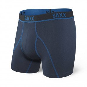 SAXX KINETIC HD BOXER BRIEF Homme NAVY/CITY BLUE 